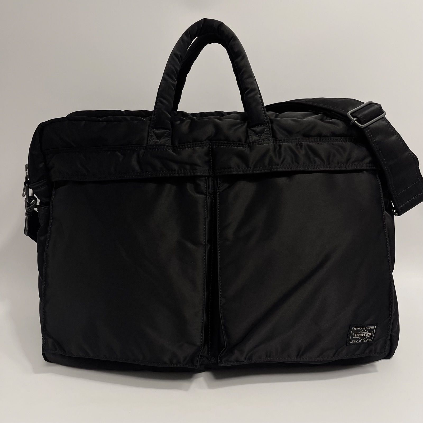 ✨PORTER ポーター タンカー 2WAY ブリーフケース ブラック ショルダー