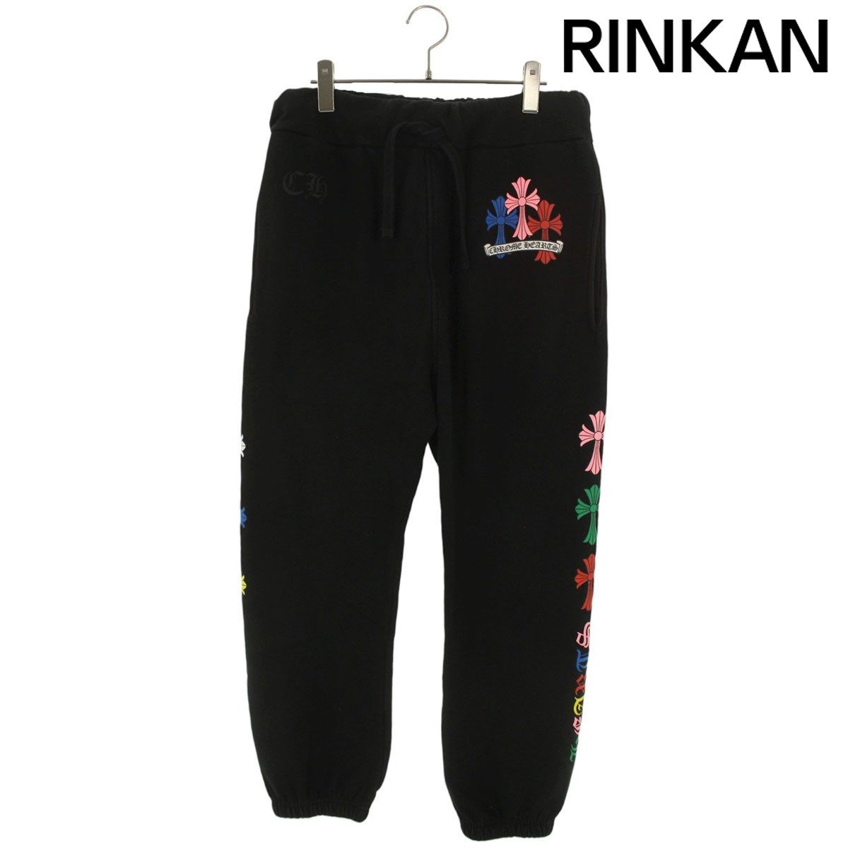 クロムハーツ MLTCOL CEM CRS SWEAT PANTS マルチセメタリークロスプリントスウェットロングパンツ メンズ S