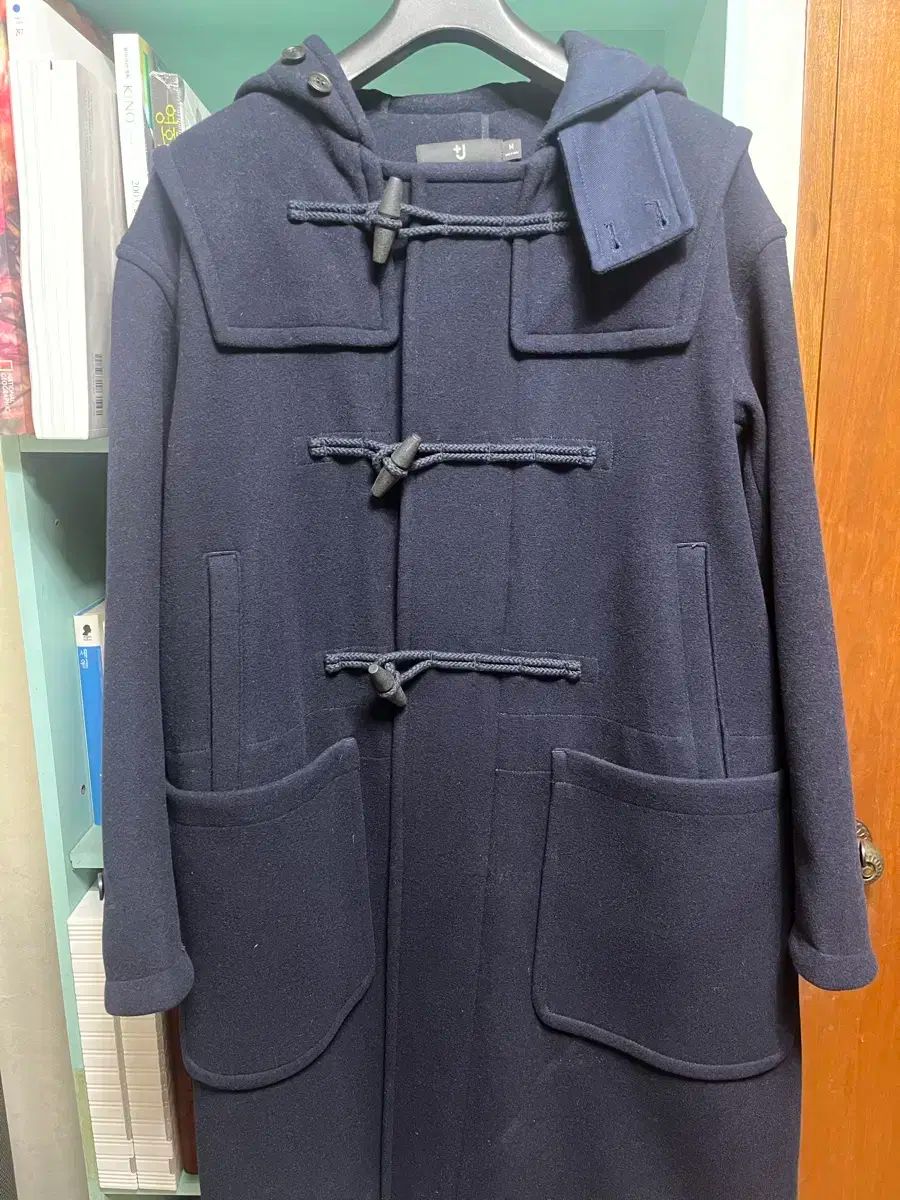 M UNIQLO ジルサンダー ダッフルコート ネイビー