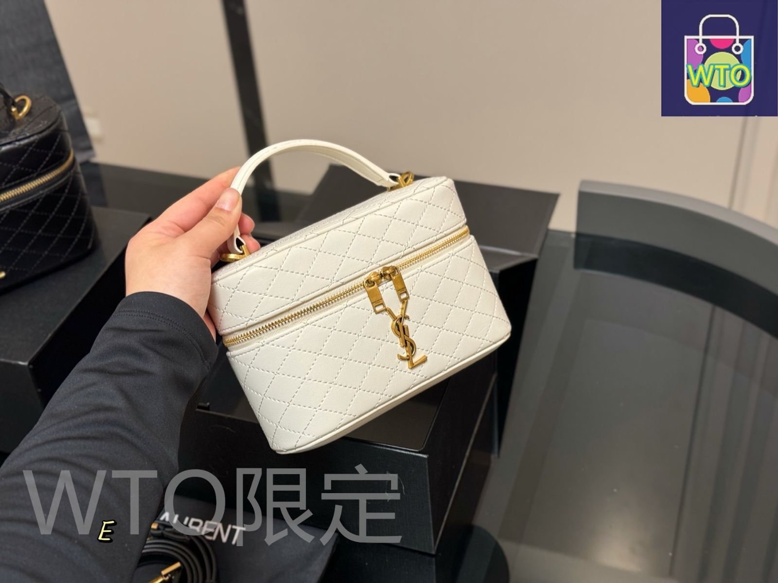 今日特価】Saint Laurent Box バッグ（19×12cm）-WTO輸入1