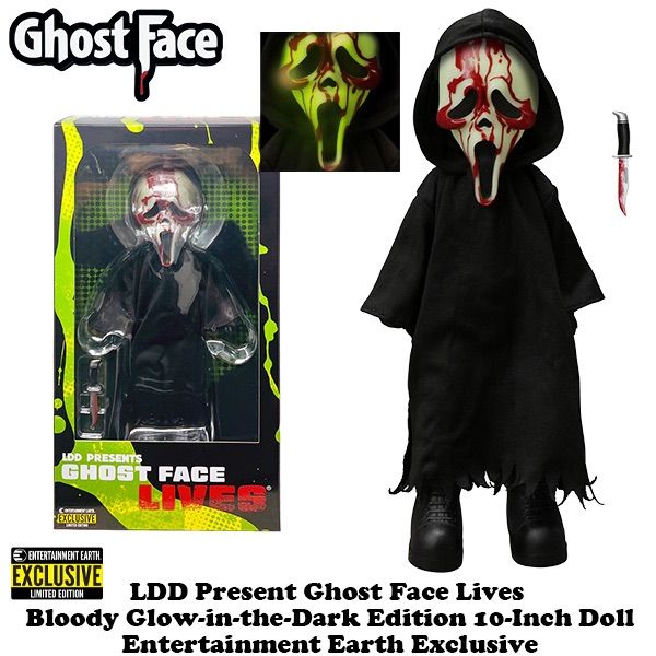 スクリーム GHOST FACE LIVES【MEZCO】【ゴーストフェイス】フィギュア