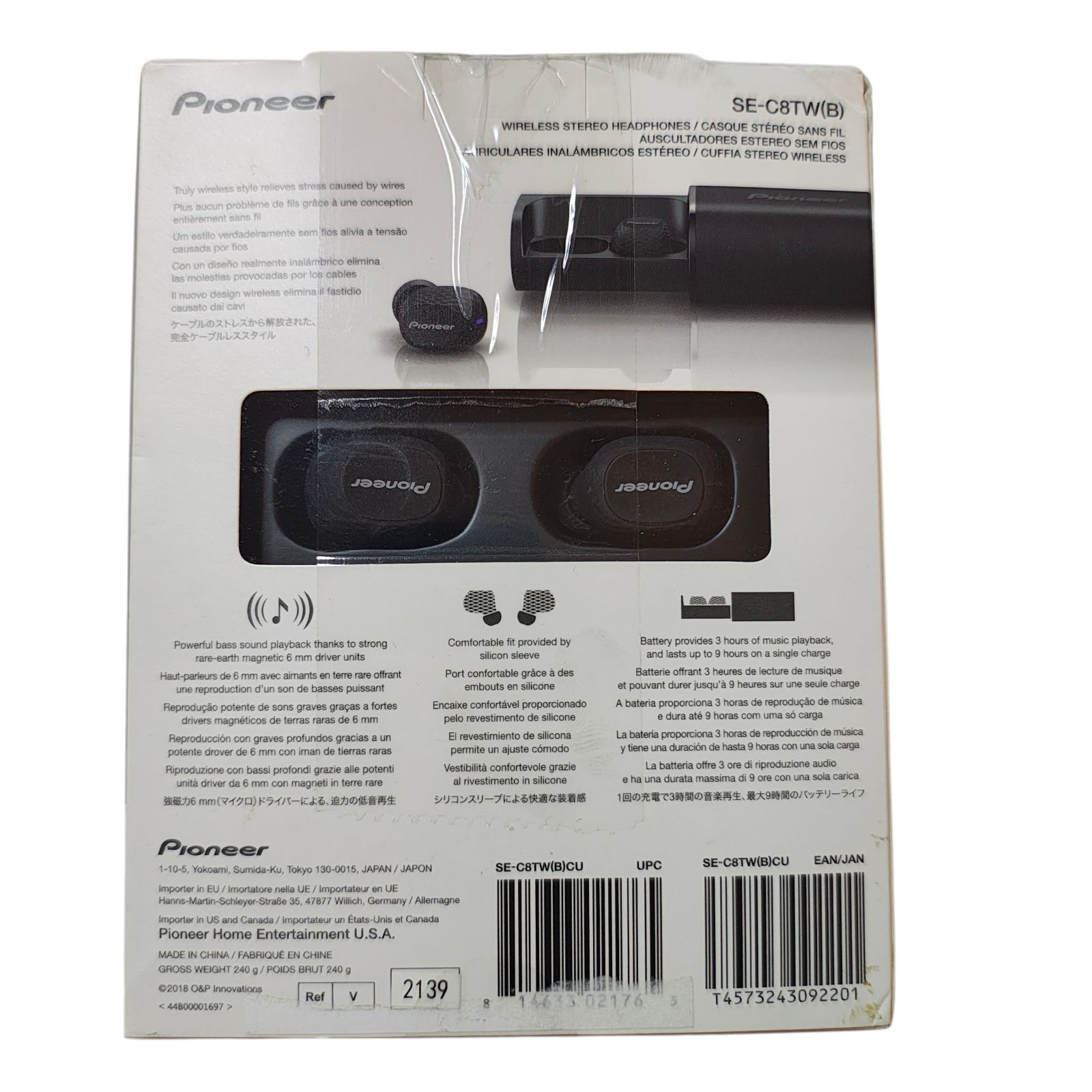 WJ45 パイオニア PIONEER Bluetooth対応フルワイヤレス