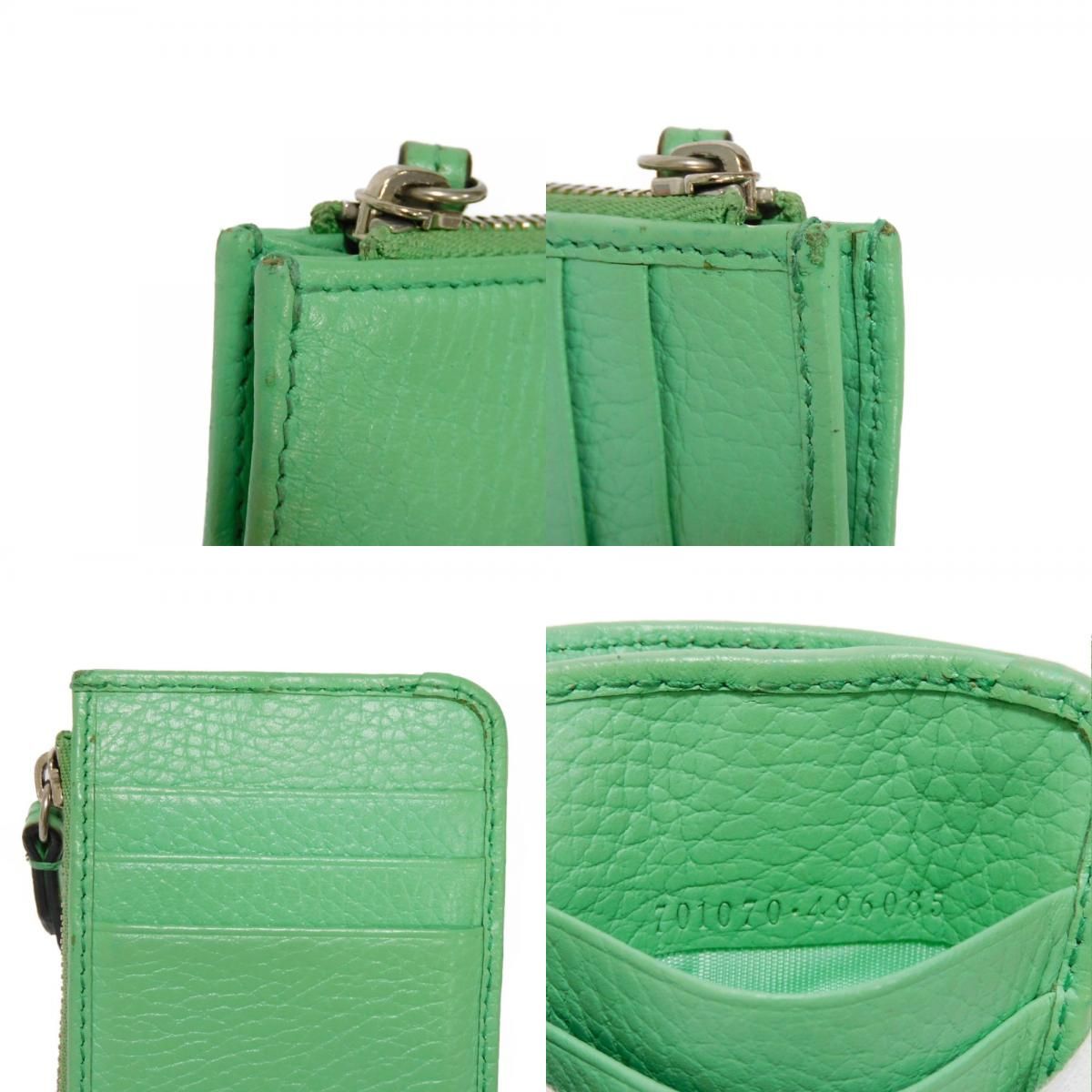 GUCCI グッチ ダブルG キーチェーン カードケース カーフ キーチェーン 