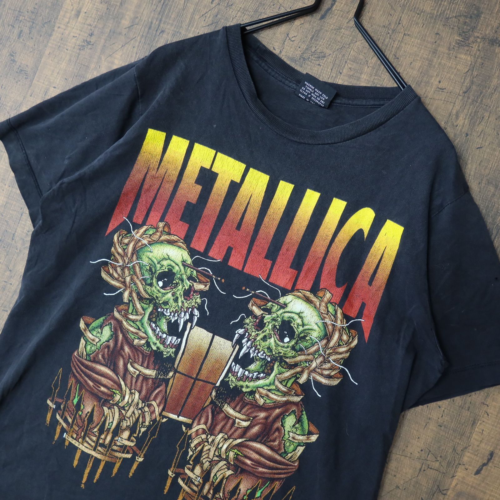 METALLICA メタリカ バンド Tシャツ ビンテージ 90s 古着 .-