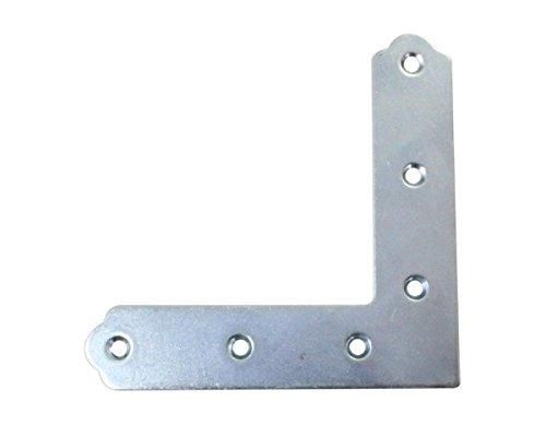 【新品・5営業日で発送】福井金属工芸 6257 鉄角金具90×21