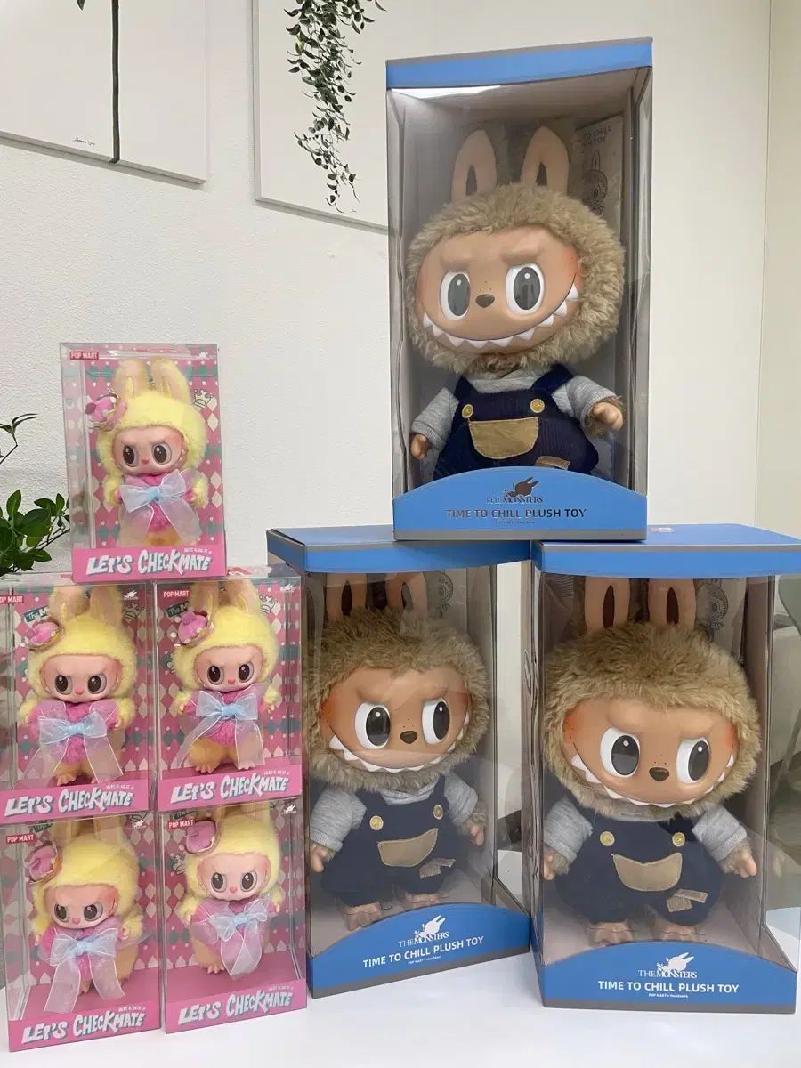 ラブブ Let's Checkmate,time to chill 2点セット LABUBU TIME