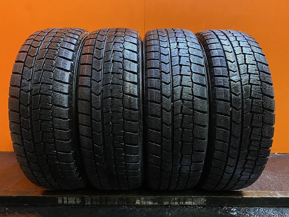 DUNLOP WINTER MAXX WM02 185/65R15 15インチ スタッドレス 4本 24年製 バリ溝 フリード イスト アクア デミオ ウイングロード等　(KTJ549)クレジットカード QRコード決済可能 DUNLOP WINTER MAXX WM02 185/65R15 15インチ スタッドレス 4本 24年製