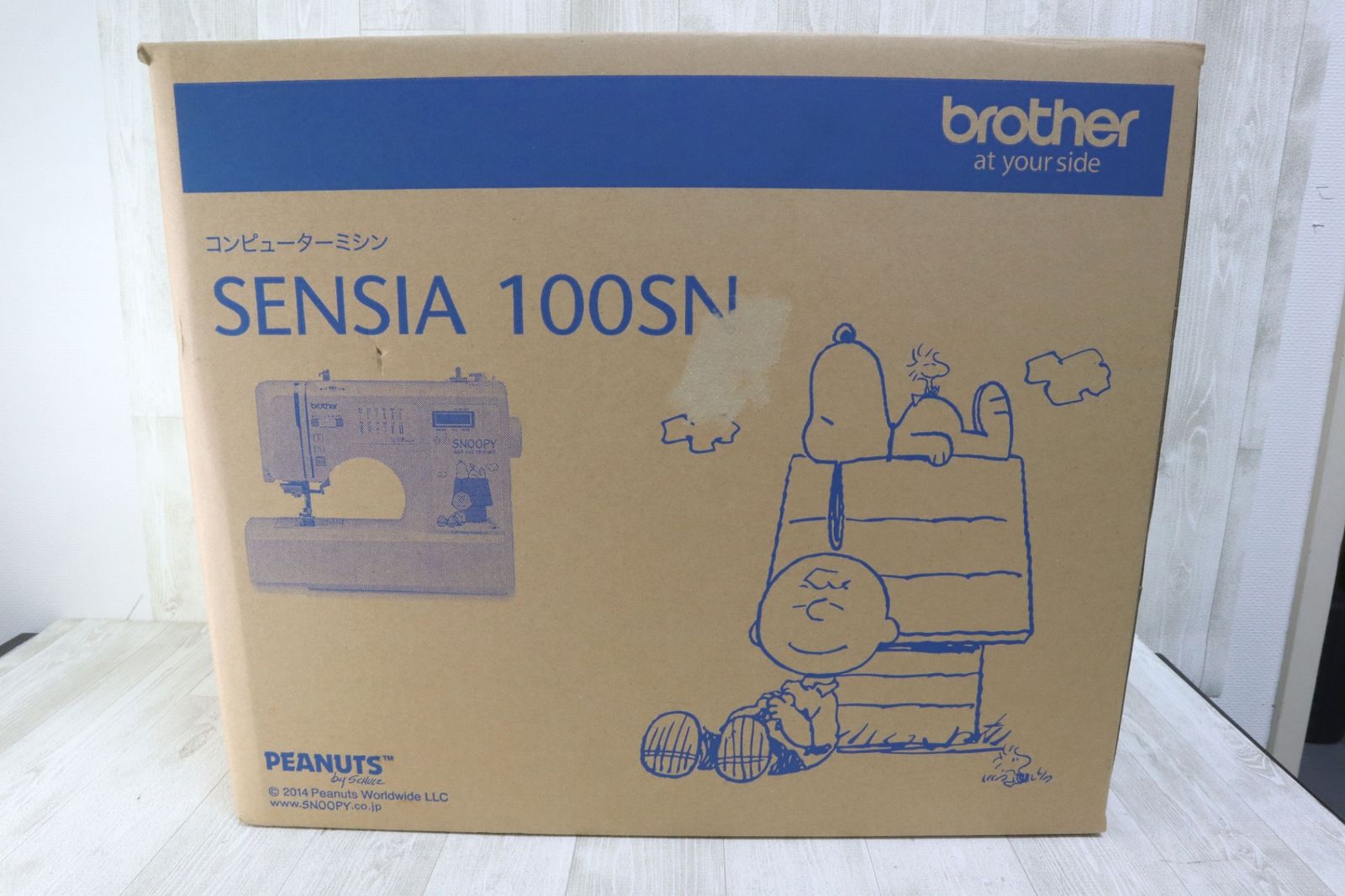 コンピュータミシン スヌーピーSENSIA 100SN brother brother(ブラザー) / ミシン/SENSIA 100SN/コンピューターミシン