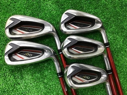 ダンロップ XXIO 2025 5S レッド アイアンセット IR XXIO MP1200 IR レッド フレックスR メンズ 男性用 右利き 右用 Cランク ゴルフクラブ
