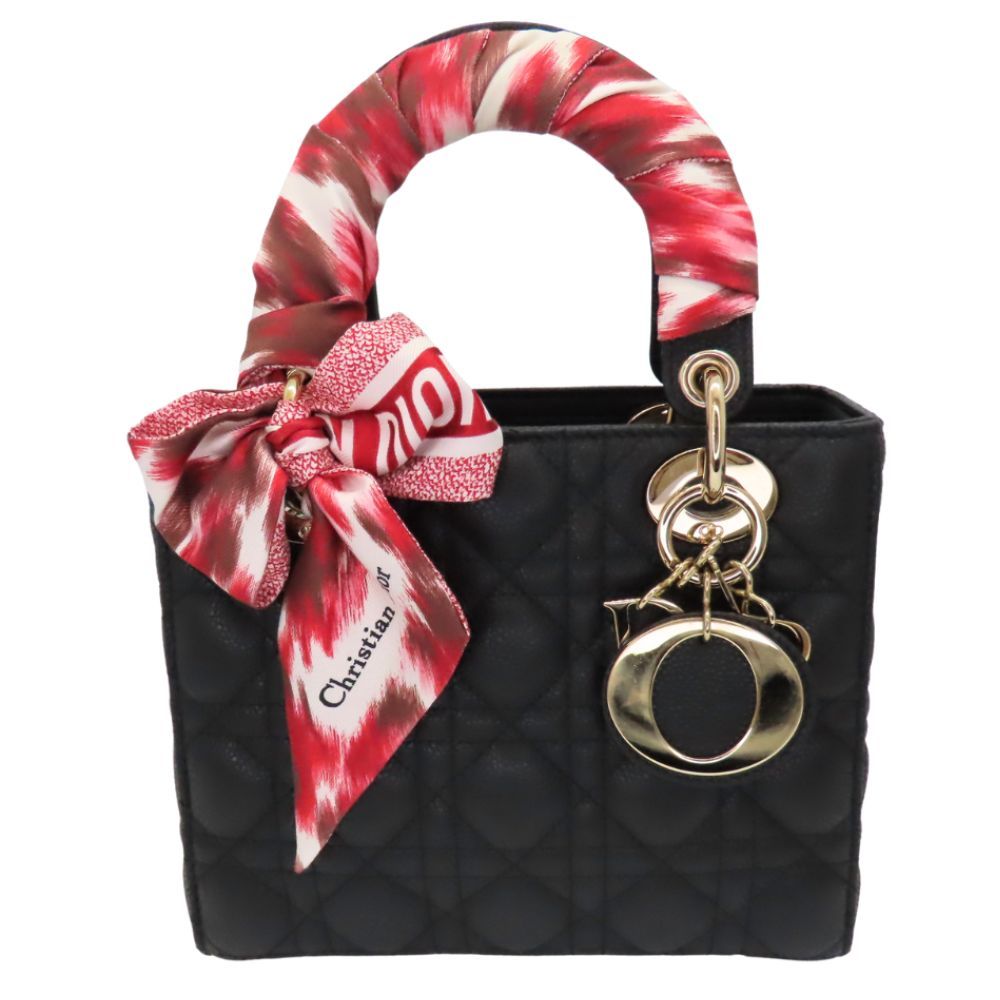 Christian Dior ミニハンドバッグ ミッツァスカーフ付き