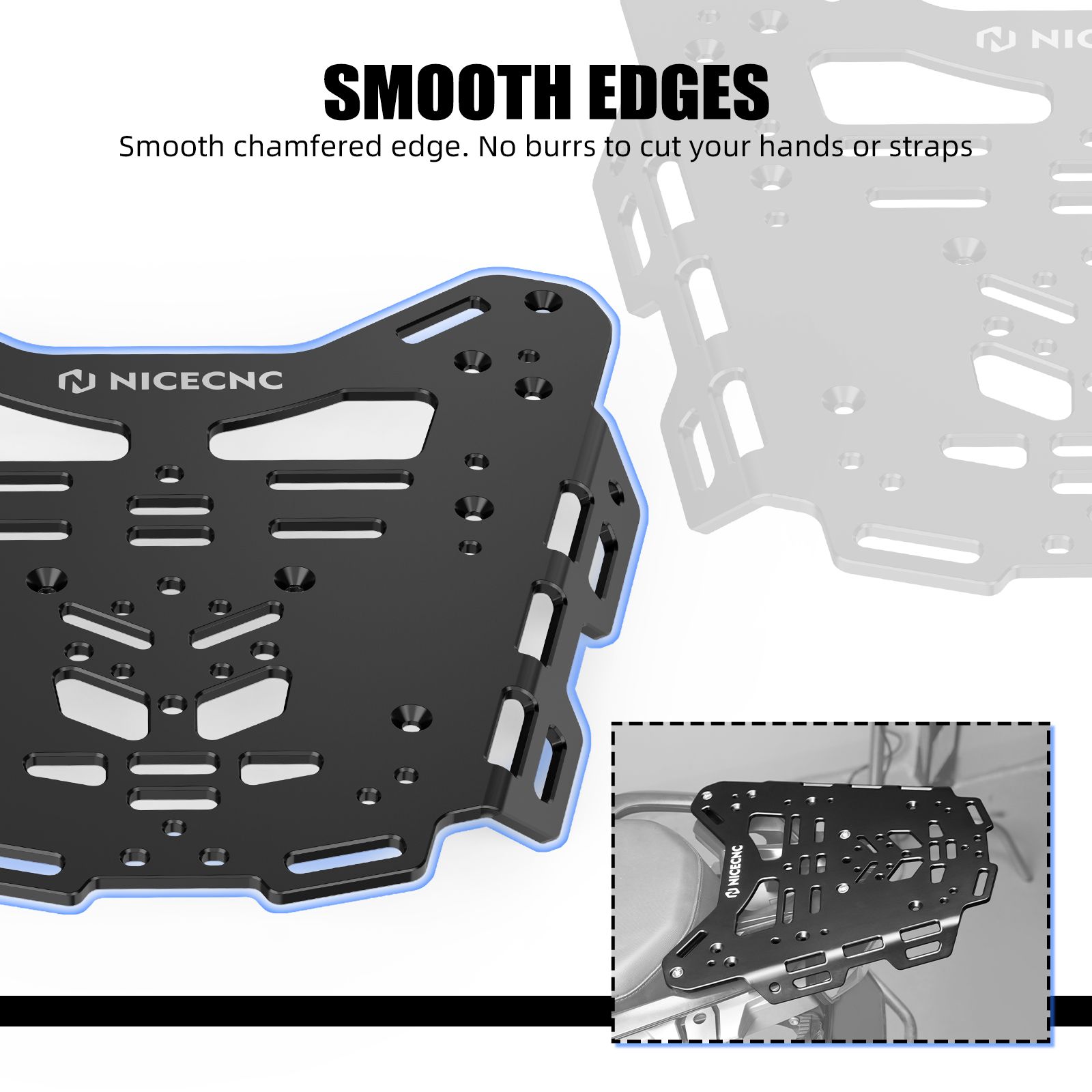 専用　記念 BMW R1250GS R 1250 GS 2019-23 強化リアラゲッジラック 貨物