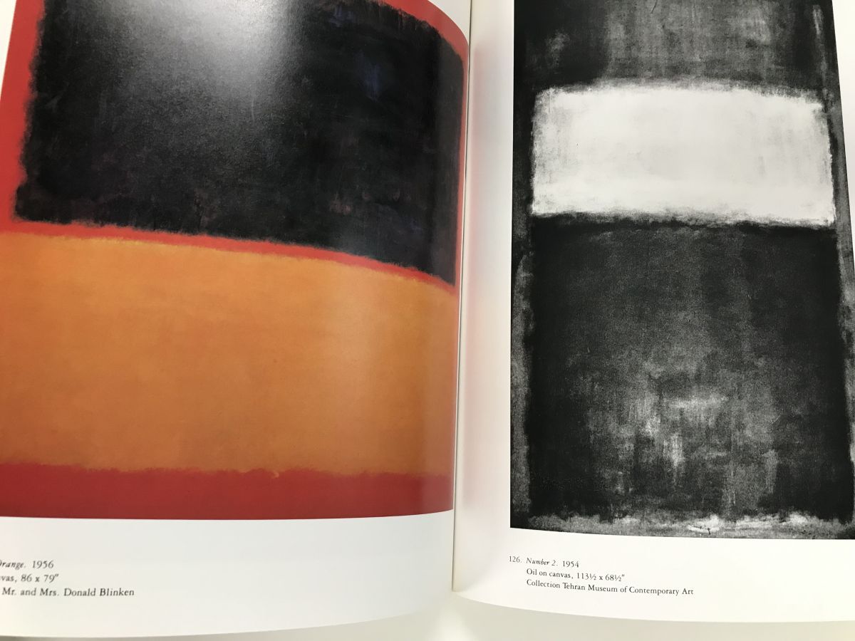 マーク・ロスコ 15 洋書】 MARK ROTHKO 1903-1970 A RETROSPECTIVE マーク・ロスコ