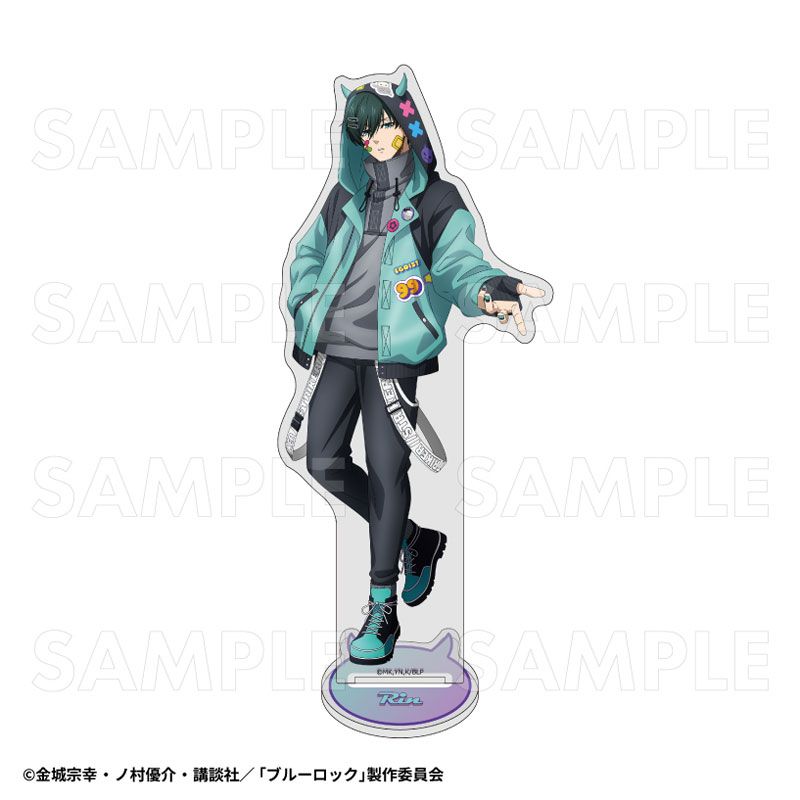 ブルーロック でびデコパーカー アクリルスタンド 糸師凛 ブルロ