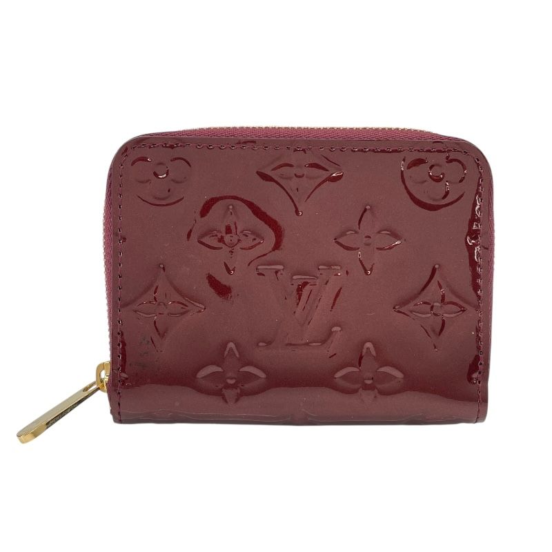 ルイ ヴィトン LOUIS VUITTON ジッピー コイン パース M91534 ルージュフォーヴィスト ヴェルニ レディース コインケース
