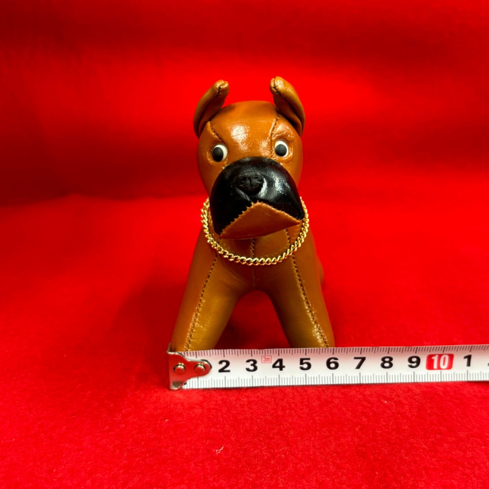 昭和レトロ　レザーの人形　アンティーク　動物６体 9e5e61b58b7f25db91599649dbc3f1