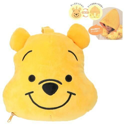 【新品・5営業日で発送】丸眞 ディズニー くまのプーさん リラックス プー フード付きネックピロー 枕 カー用品 旅行 (2215038000)【入数:3】 7,329円