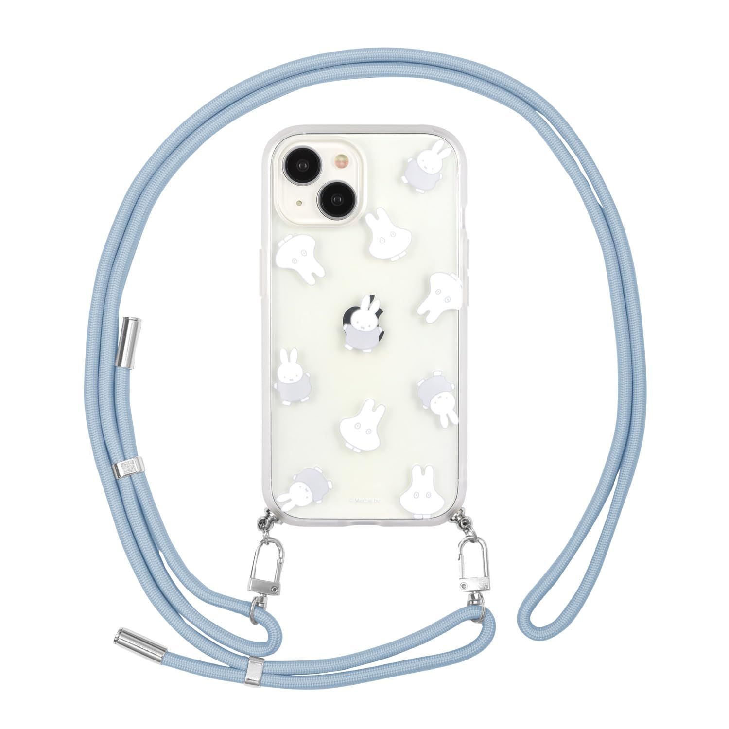 【数量限定】iPhone Loop 15 / 14 IIIIfit / 13 ミッフィー 対応 ケース グルマンディーズ おばけごっこ MF-461C