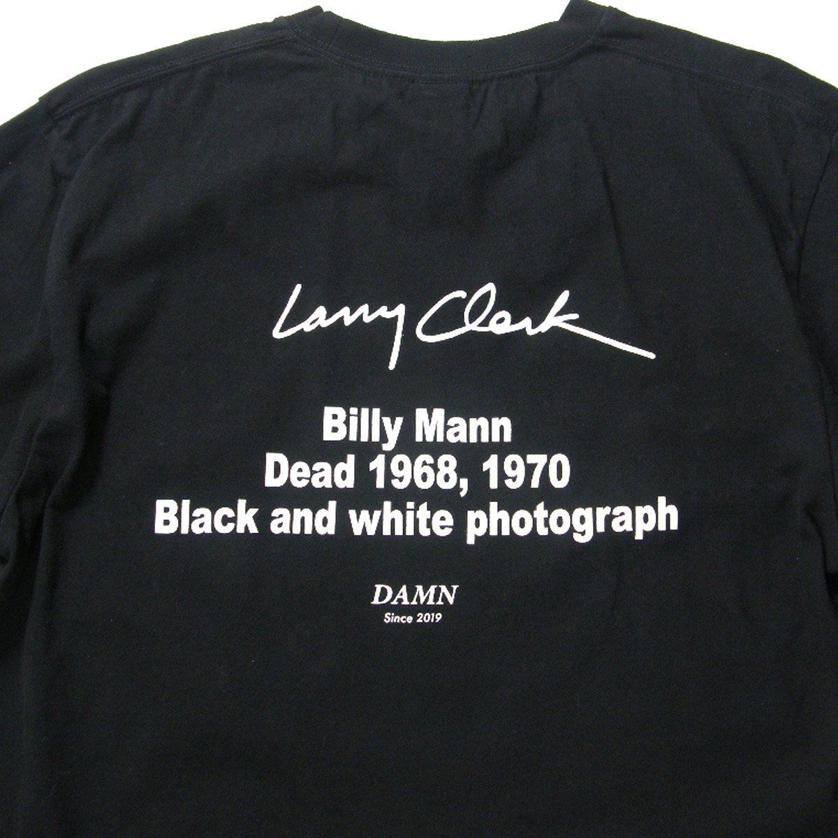 新品】 DAMN × Larry Clark × Sourcream ／ ラリークラーク Tシャツ 