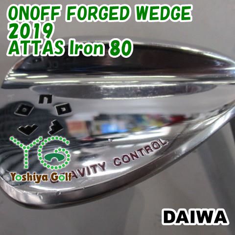 。です ウェッジ ダイワ ONOFF FORGED WEDGE 2019/ATTAS Iron 80/R/50[94836