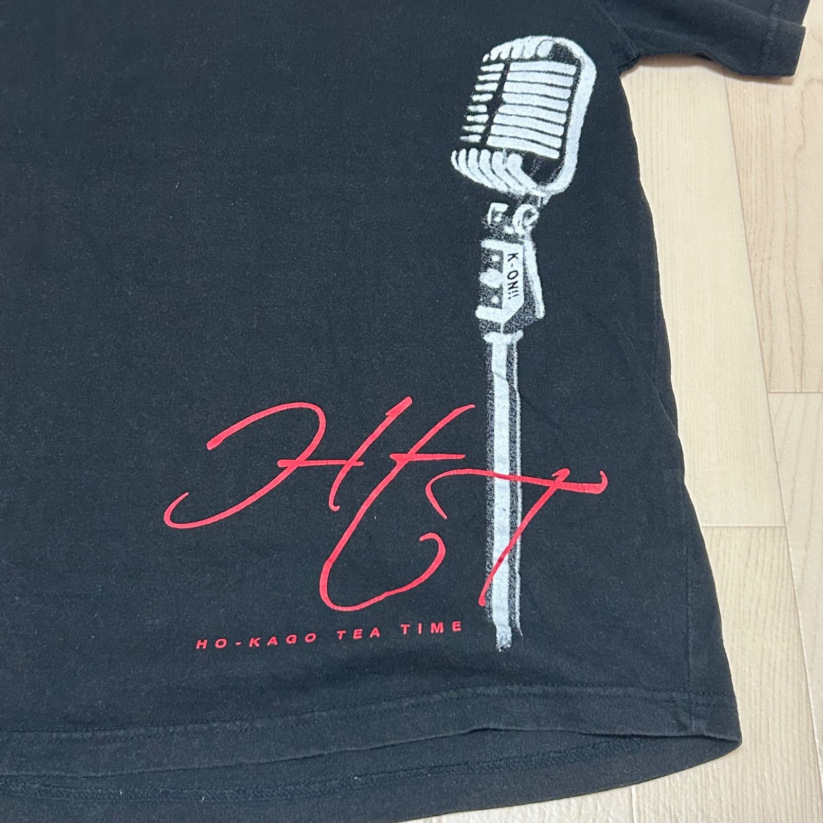 けいおん! 平沢唯 tシャツ ギター 放課後ティータイム ギータ M 希少