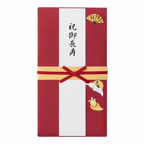 まとめ ミドリ 祝儀袋 年祝 鶴亀柄 25182 ×20セット