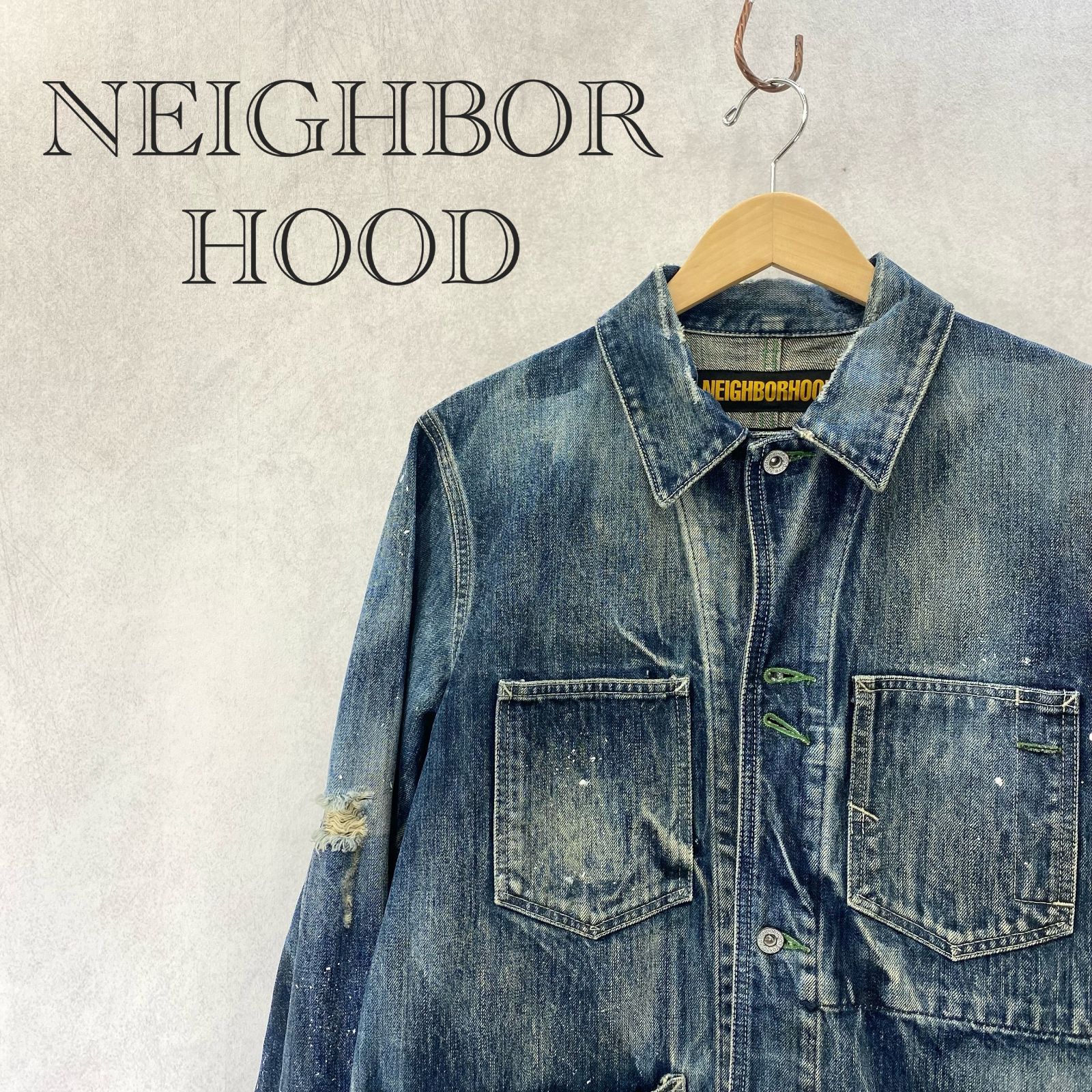 NEIGHBOR HOOD ネイバーフッド カバーオール デニムジャケット