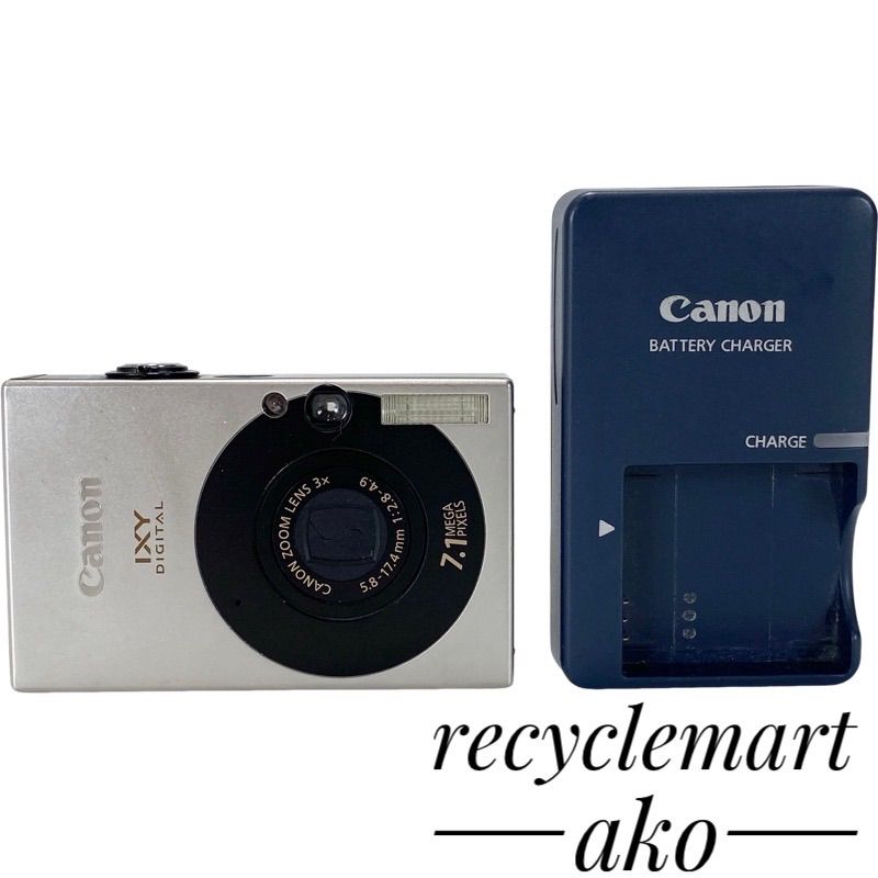 Canon IXY DIGITAL 10 Ai AF 動作確認済み