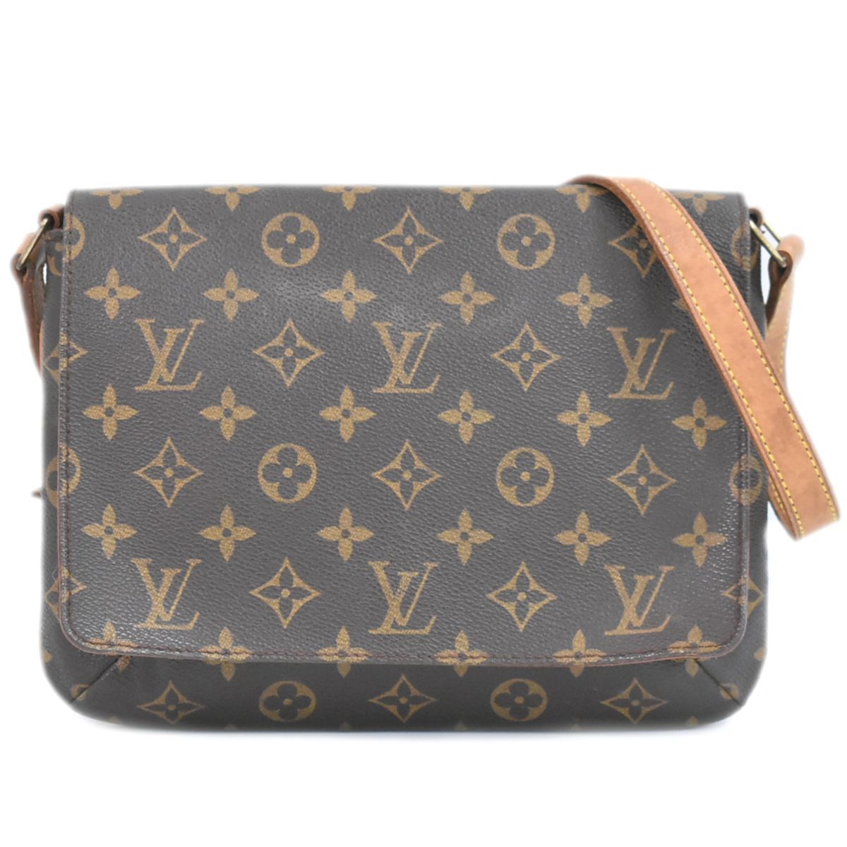 本物 ルイヴィトン LOUIS VUITTON LV ミュゼットタンゴ ショート