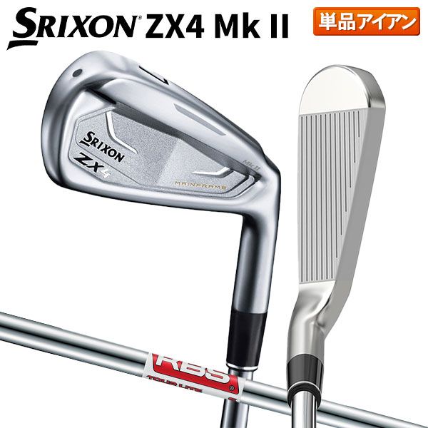 ダンロップ スリクソン ZX4 Mk-II アイアン単品 KBS TOUR LITE スチールシャフト