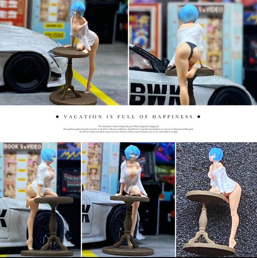 1/64 ヱヴァ 綾波レイ似 美脚 セクシー フィギュア 精密塗装 トミカサイズ ジオラマ MINI GT LBWK 日本未発売 ミニカー - メルカリ