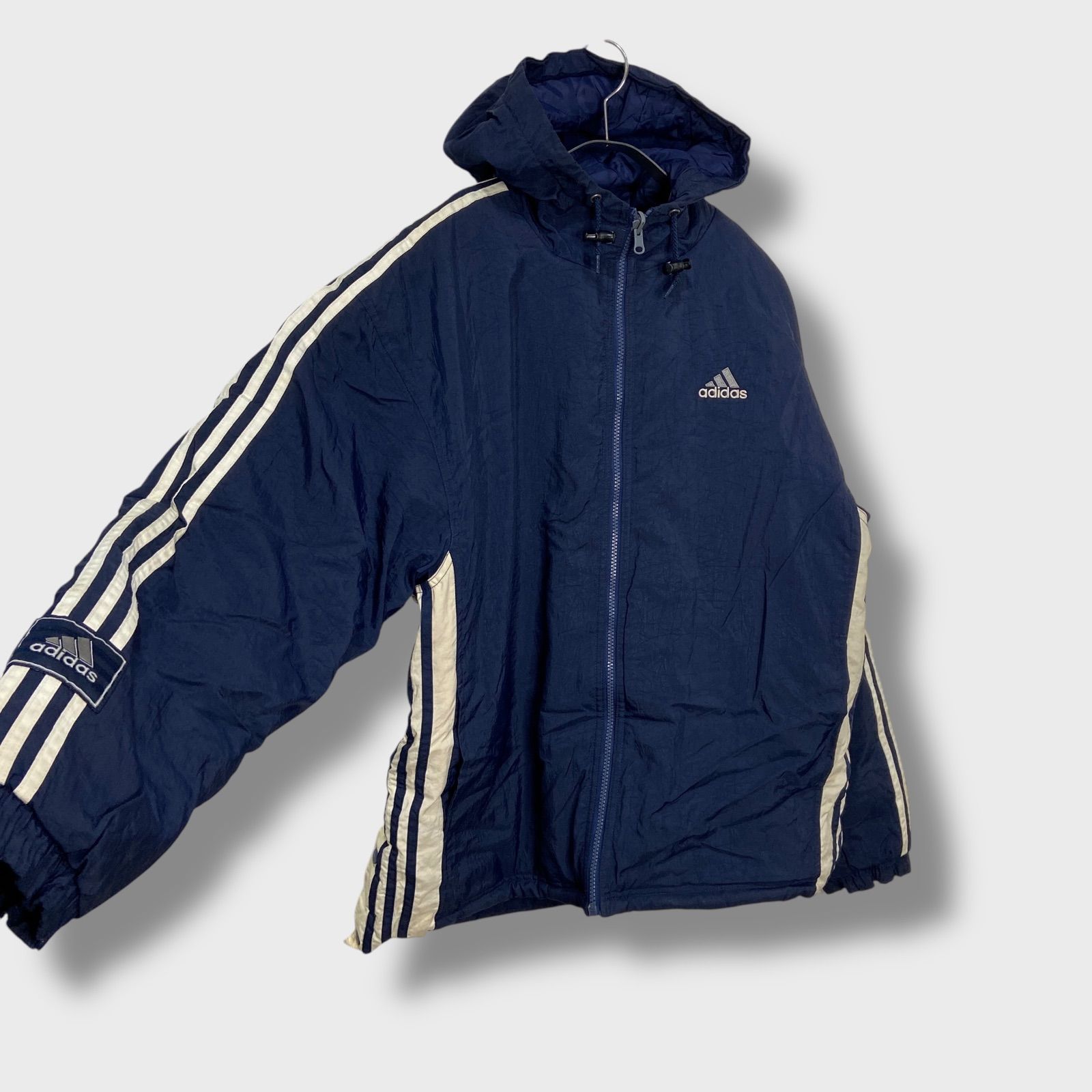 ☆adidas☆アディダス☆90s☆ナイロンジャケット☆中綿入り☆ナイロン 