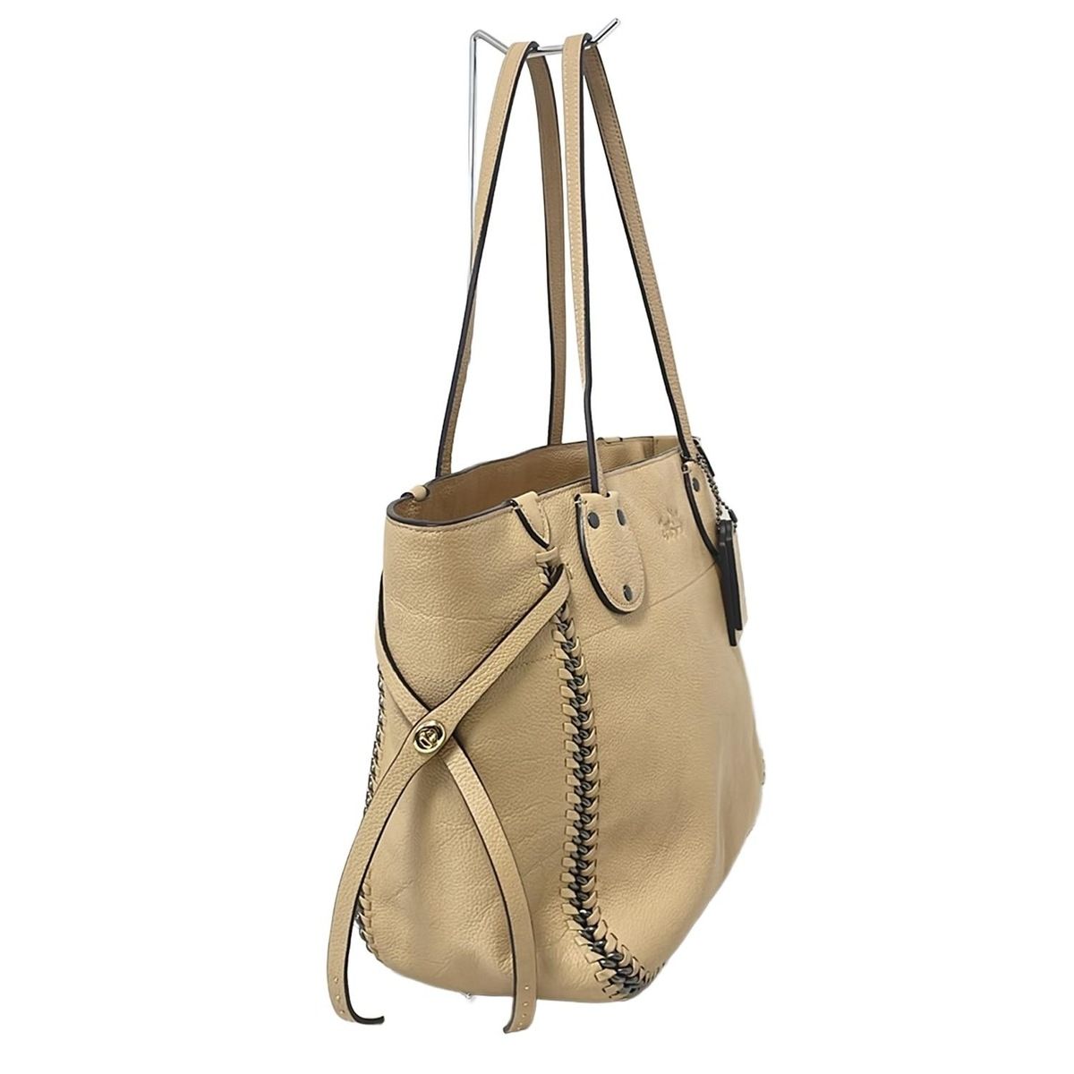 COACH(コーチ) ショルダーバッグ - 34398 ベージュ チェーン
