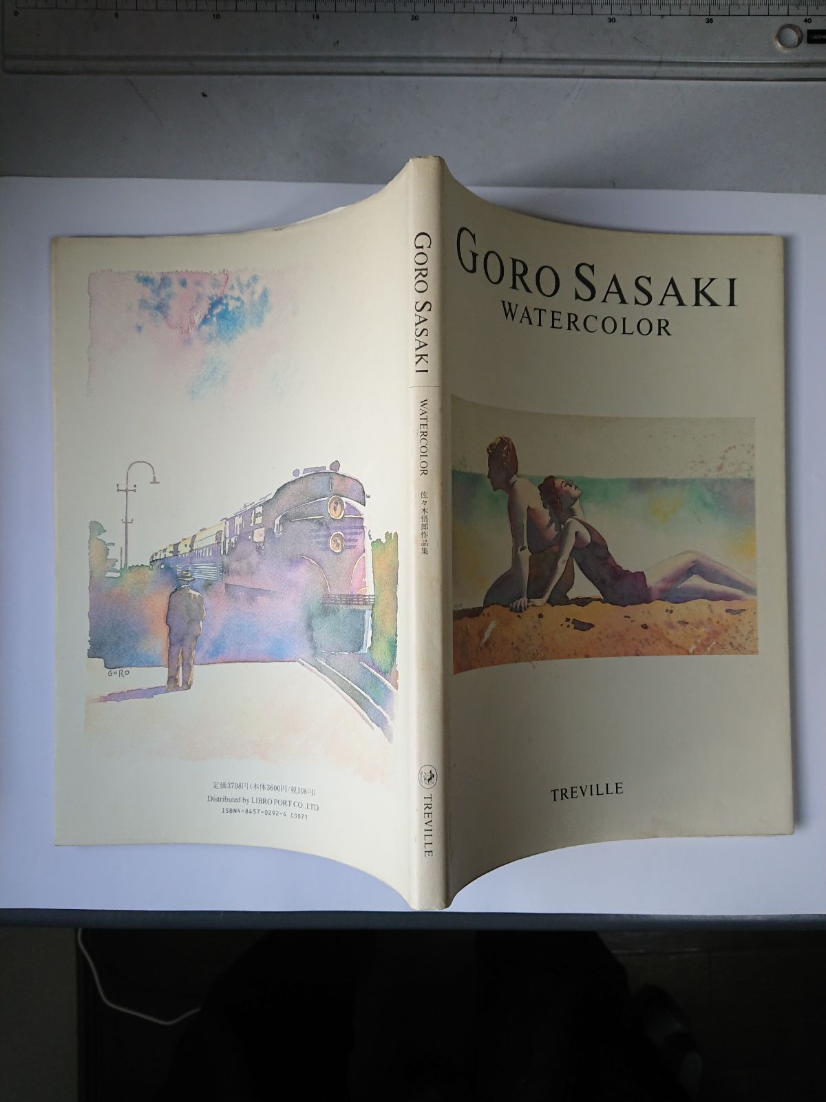 GORO SASAKI WATERCOLOR 佐々木悟郎作品集 - 本