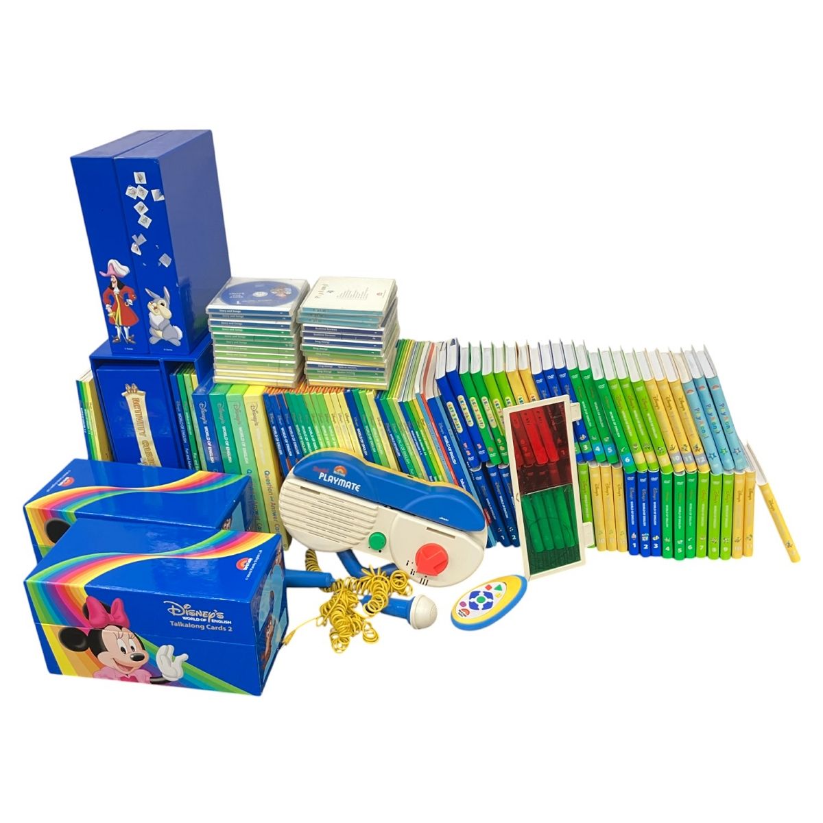 Disney WORLD of English ♡dwe セット ①】ディズニー英語システム DWE セット ワールドファミリー