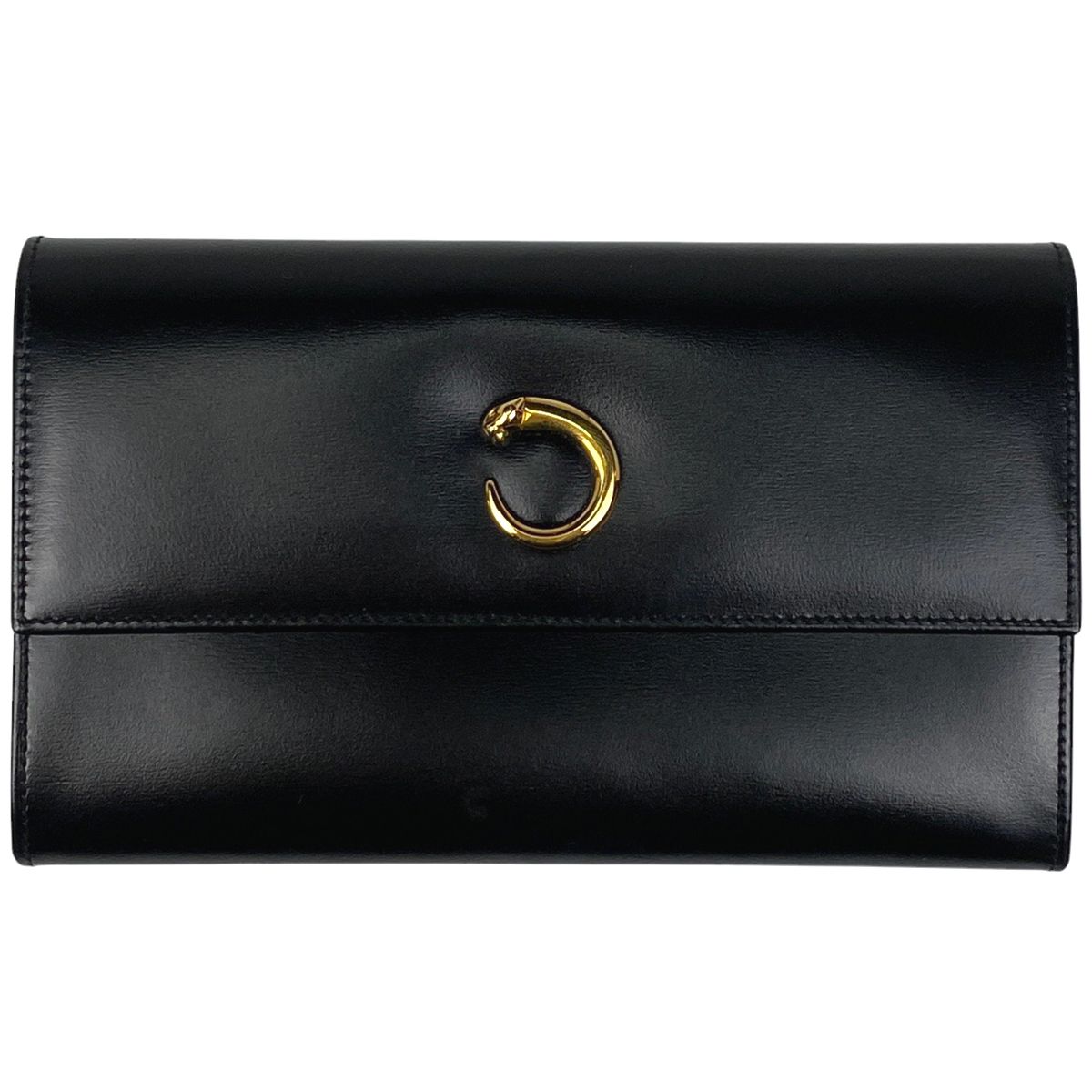 未使用級✨Cartier カルティエ パンテール 小銭入れ レザー 黒 箱付き