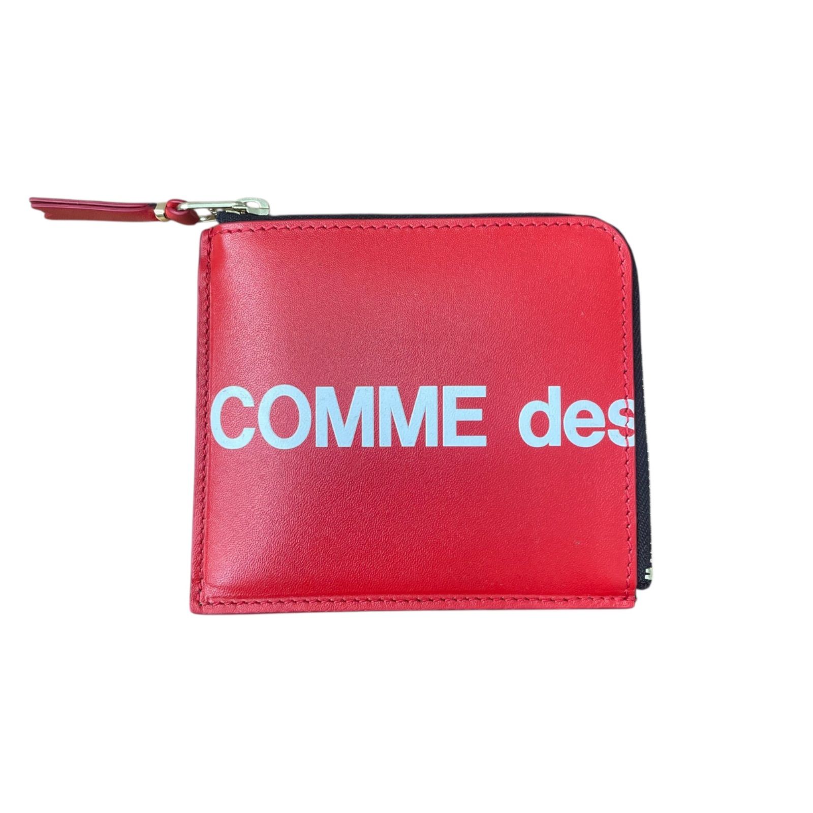 COMME des GARCONS HUGE LOGO ZIP WALLET コムデギャルソン ジップウォレット 財布