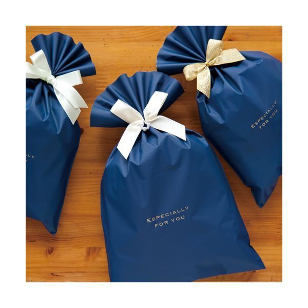 梨地バッグ ネイビー SS 50枚入り ×10セット