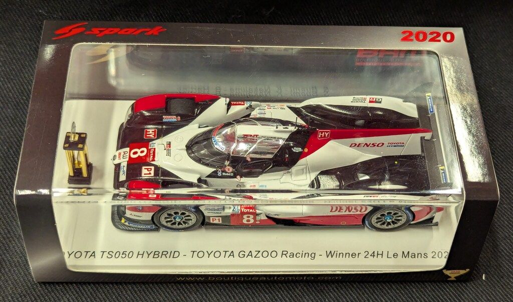 MINIMAX 1/43Sparkmodel Toyota TS050-Hybrid TOYOTA 販売済み GAZOO