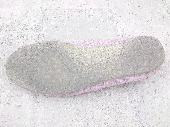 ◇ TOMS トムス スリッポン シューズ 24.5cm ピンク *  【1002799782814】