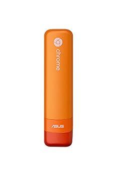 【中古】「非常に良い」ASUS スティック型 デスクトップ Chromebit オレンジ(Chrome OS/Rockchip Quad-Core RK3288C/2GB/16GB eMMC)CHROMEBIT-O059C