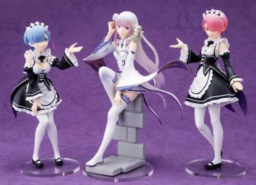 フィギュア Chara Portraits プレミアムバンダイ リゼロ 抽選販売】CharaPortraits Re:ゼロから始める異世界生活 | フィギュア