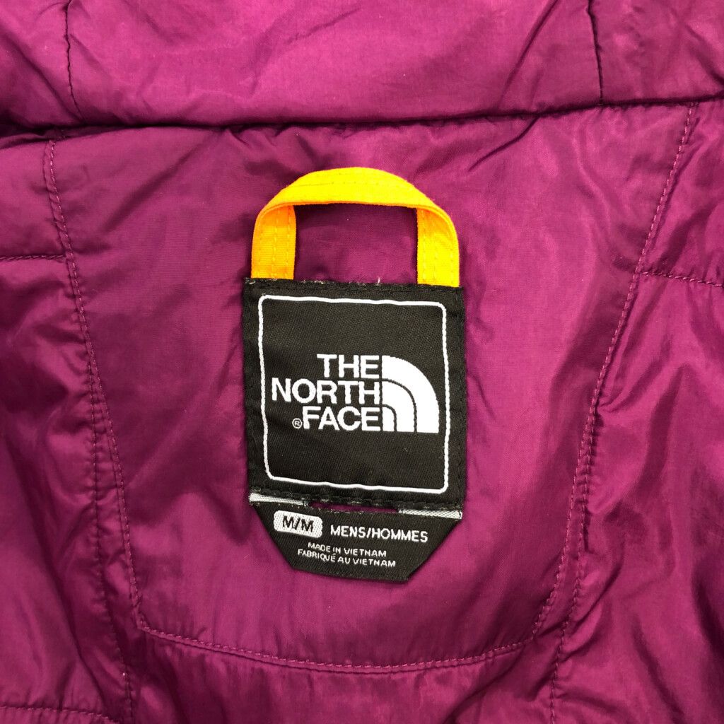 THE NORTH FACE ノースフェイス HYVENT マウンテンパーカー アウトドア 防水 オレンジ (メンズ M) 中古 古着 Q9847