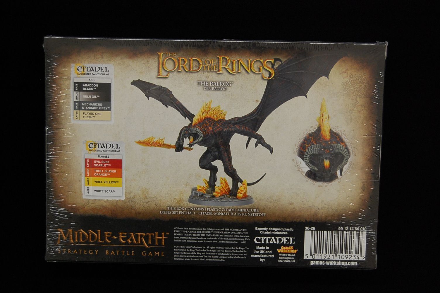 ゲームズワークショップ ロード・オブ・ザ・リング バルログ (The