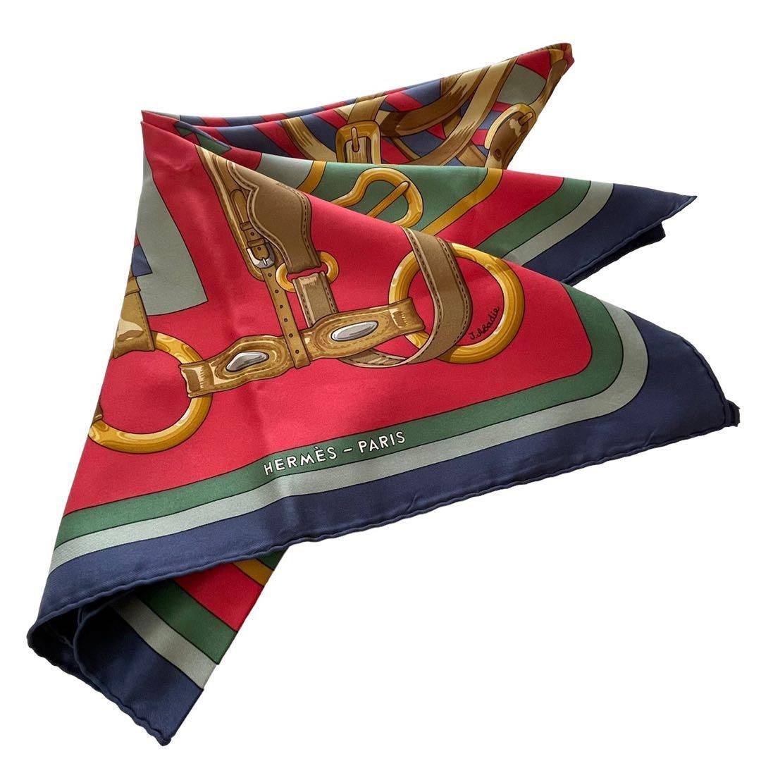 HERMES エルメス カレ90 COACHING コーチング 大判 スカーフ