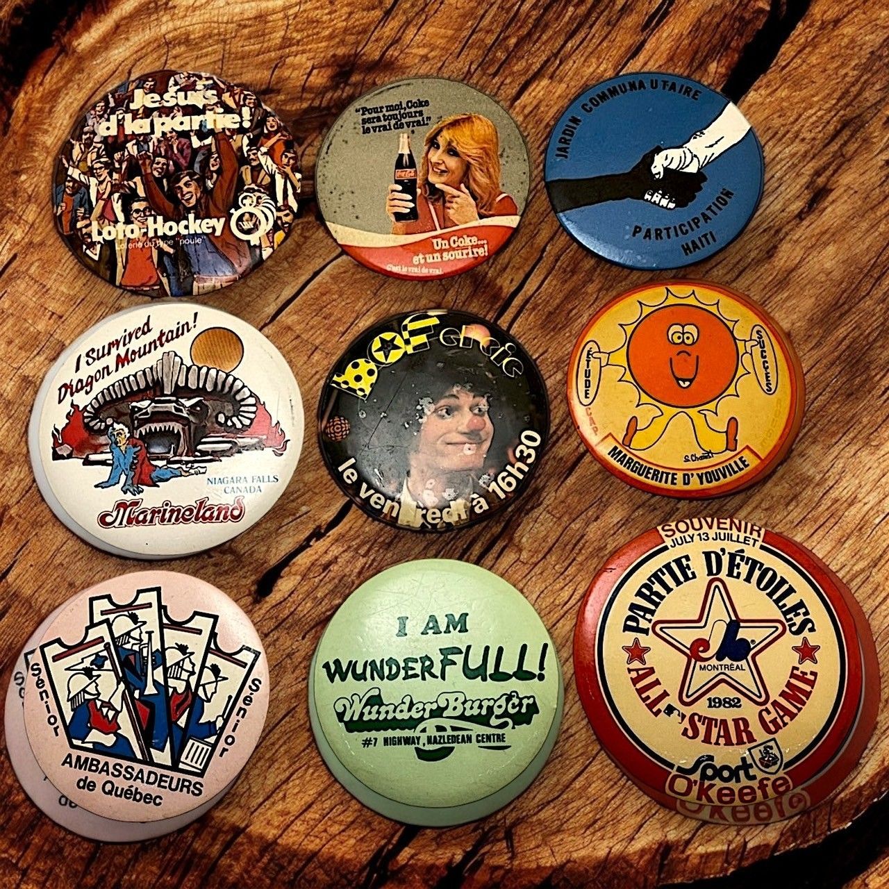 缶バッジ ビンテージ アンティーク AE 50s ~ 60s 70s 80s 90s 00s 小物