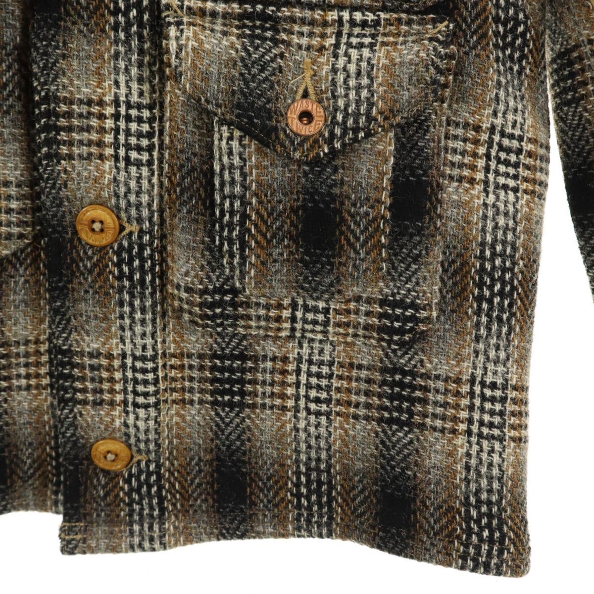 WASTE(TWICE) 60/40 60/40 Cloth Tweed Hunting Jacket 1 Beige WASTE