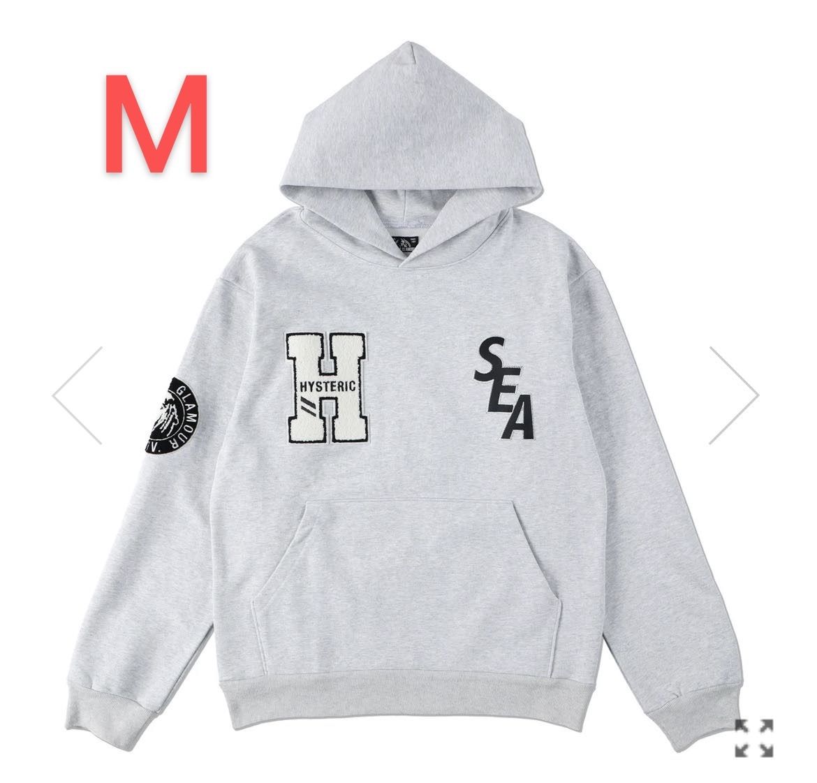 メンズwind and sea hysteric glamour hoodie