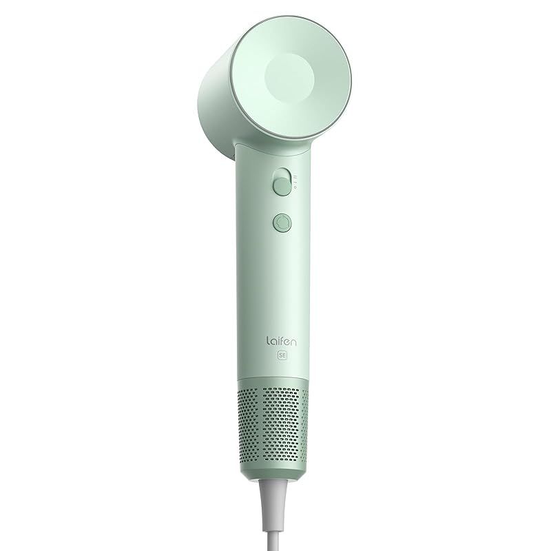 Laifen ライフェン ドライヤー SE 大風量 速乾 ヘアドライヤー 静音設計 高濃度２億マイナスイオン 105 000 回転|分 21m|s 温風 冷風 8モード 過熱防止 軽量コンパクト 持ち運び便利 低騒音 静電気除去 家庭用|旅行用 オパール 0
