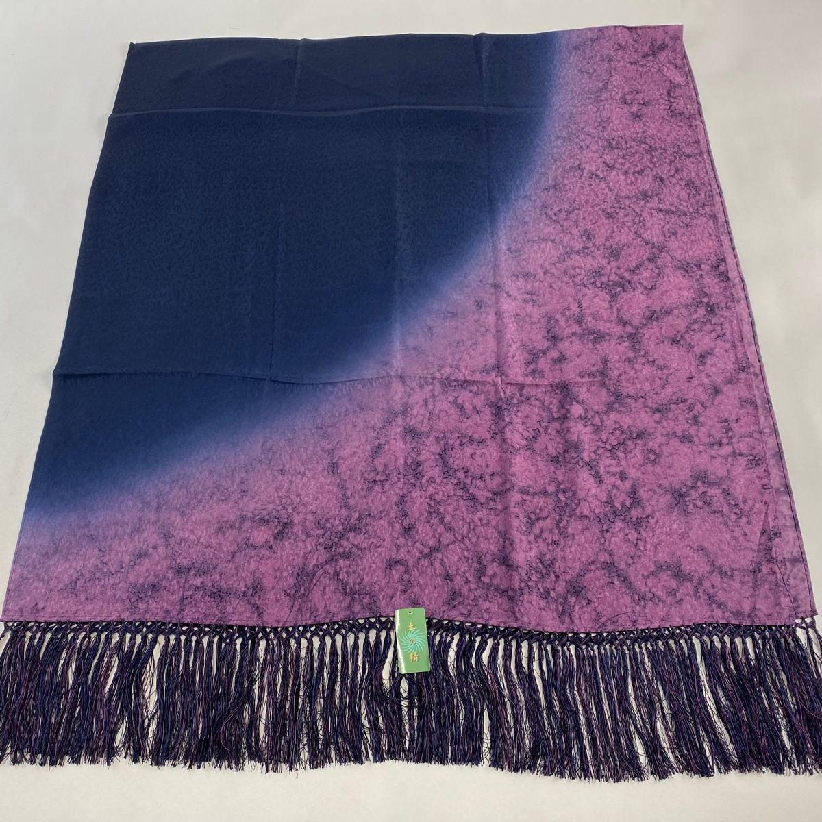 新品長尺□浴衣◇有松鳴海絞り□雪花◇板締め絞□白紫緑赤◇木綿着物  