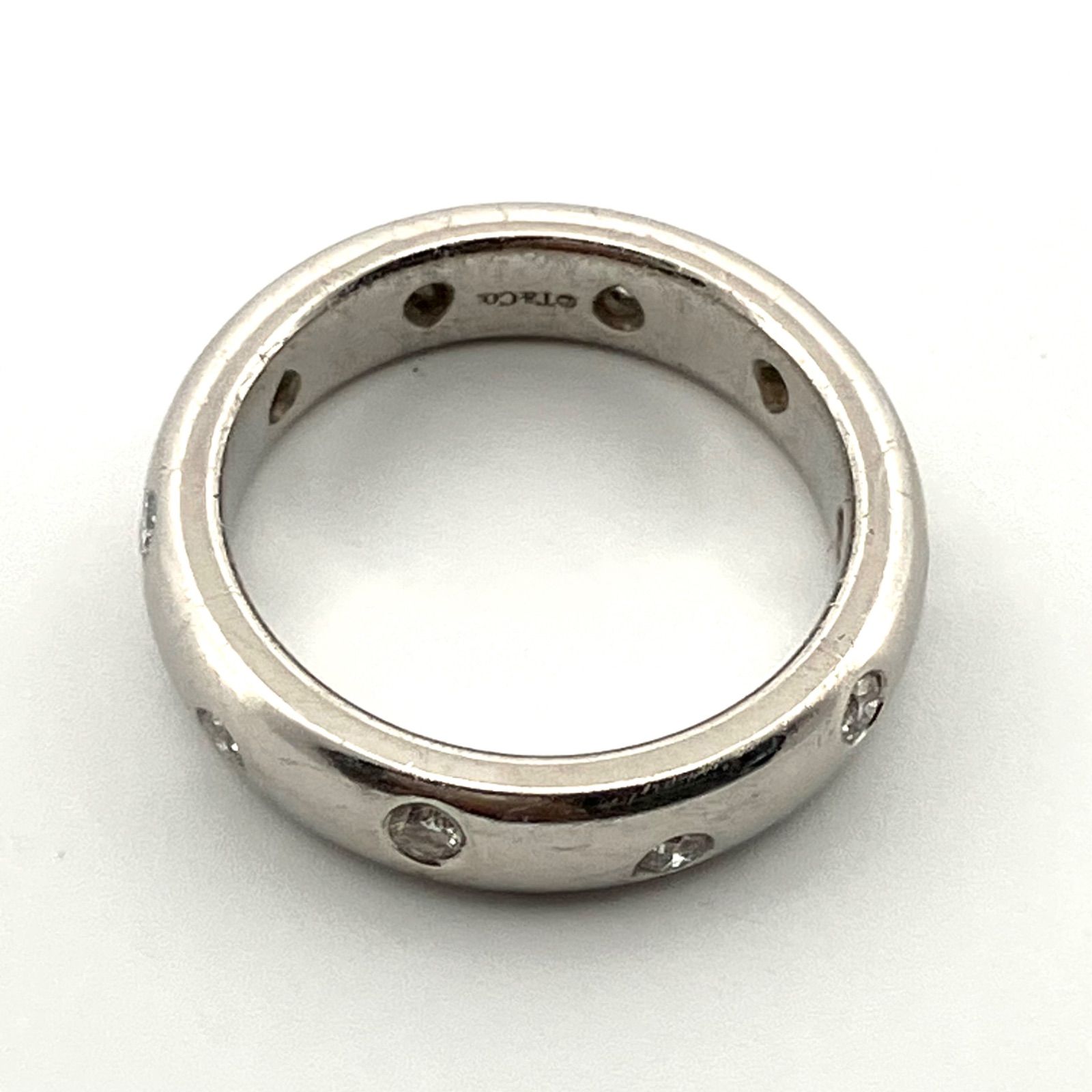 鑑定済み】正規品 TIFFANY&CO ティファニー リング Pt950 鑑定済み】正規品 TIFFANY&CO ティファニー リング Pt950